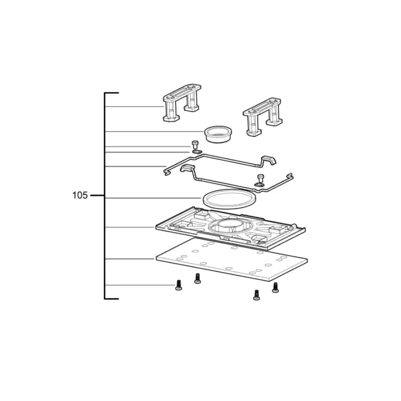 Produit De Marque Plateau de ponceuse AEG Powertools FS250