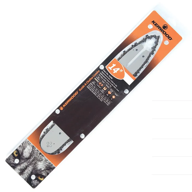 Meilleur Choix Kit Kerwood guide + chaîne tronçonneuse 35 cm, 3/8&Prime;LP 1,3 mm. 50 maillons