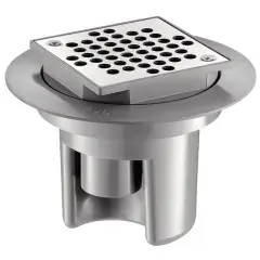 Siphon de sol 100×100 hauteur réglable sortie horizontale D40 – DELABIE – 682001 Produit De Marque