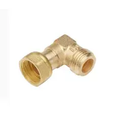 Promotion Saisonnière Raccord coudé 90° à joint JPG entrée M1/2‘‘ sortie écrou 1/2‘‘ pour gazinière - BANIDES - 238612