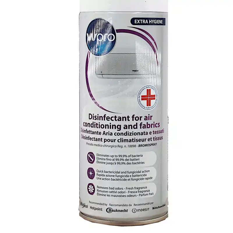 Spray désinfectant Wpro ACD100 – 488000642304 accessoire idéal pour climatiseur Usine Directe