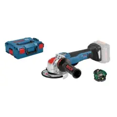 Meuleuse 18V avec X-Lock GWX 18V-10 PSC Professional (sans batterie ni chargeur) en coffret L-BOXX – BOSCH – 06017B0800 Authentique