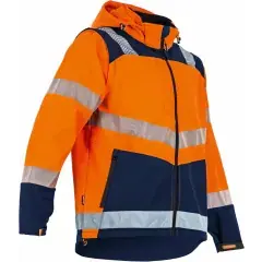 Veste sotfshell haute visibilité manche amovible orange taille 5 – LMA LEBEURRE – 2266-5 Jusqu&rsquo;à Épuisement Des Stocks