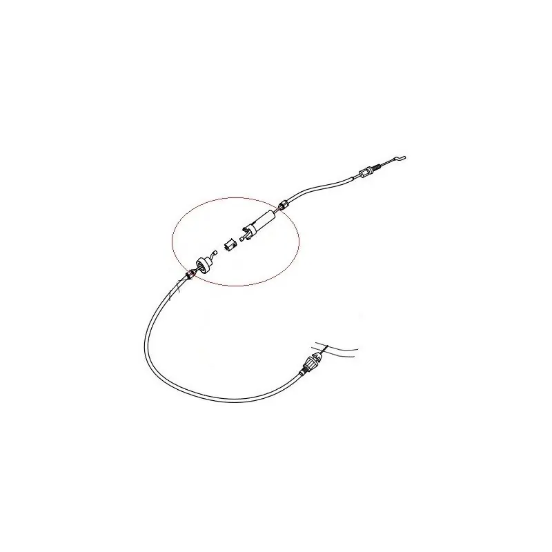 Meilleure Vente Kit raccord câble de traction tondeuse electrique GGP