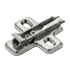 Embase cruciforme à fixation rapide perçage 37x32mm à visser 3mm acier – SALICE – BAV3M39F Pas Cher