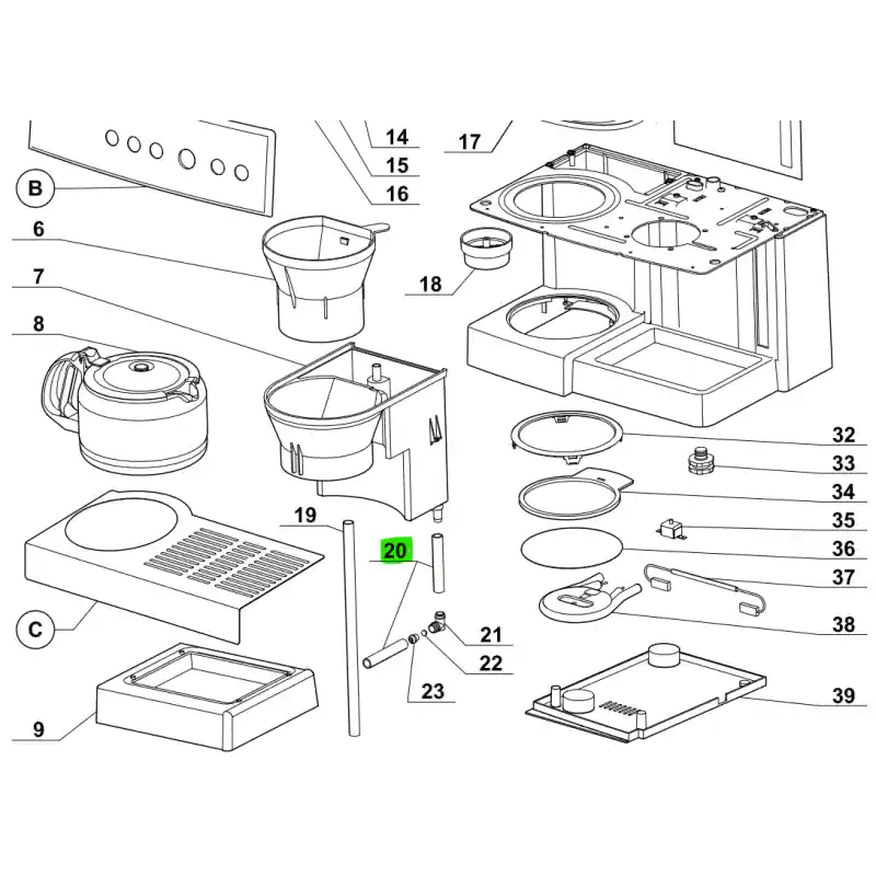 Prix Réduit Durite silicone 12 x 8mm pour cafetière expresso MAGIMIX