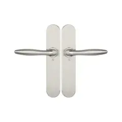 Solde Ensemble sur plaques série JADE 1594 acier type bec de cane finition inox – HERACLES – B-INOX-SP21