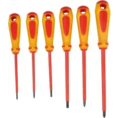 Jeu de 6 tournevis isolées 1000 V – SAM OUTILLAGE – ZTB-J6 Achetez Aujourd&rsquo;hui