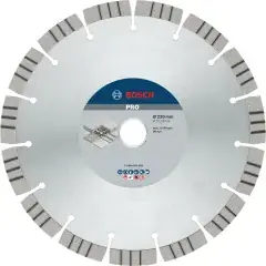 Disque à tronçonner diamanté PRO Concrete 230x22,23x2,4x15mm BOSCH 2608602655 Authentique