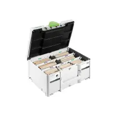 Tenons DOMINO XL en hêtre DS/XL D12/D14 128 BU en coffret Systainer SYS3 M 187 – FESTOOL – 576792 Offre Limitée