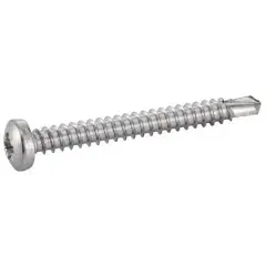 Promotion Saisonnière Vis autoperceuse tête cylindrique bombée Pozidrive A2 DIN 7504 M 4.8X16 boîte de 200 – ACTON – 624304,8X16