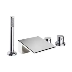 Prix Réduit Ensemble bain-douche thermostatique sur gorge avec bec AROLA 263304TM – RAMON SOLER – 26C302909