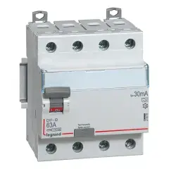 Interrupteur différentiel DX3-ID 4PG 63A type A 30mA – LEGRAND – 411676 Expédié Aujourd&rsquo;hui