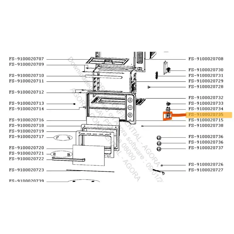 Satisfait Ou Remboursé Minuterie de remplacement pour four MOULINEX OPTIMO