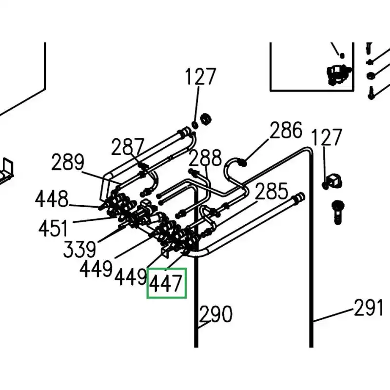 Prix Réduit Robinet Z011J27 cuisinières AIRLUX, GLEM A66ACF2, A66RXF3, AA65CEIXN, AA65CMIXN