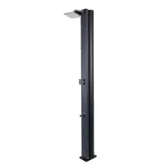 Douche solaire 30L gris anthracite avec rince pied – FLEXINOX POOL – RYC-350-0037 Certifié