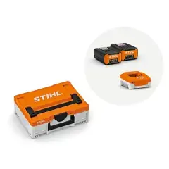 Power Box 1 – 2 batteries AP 200 S + 1 chargeur AL 301 + 1 mallette de rangement taille S – STIHL – 4850-B200-0042 Achetez Aujourd&rsquo;hui