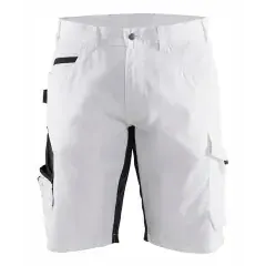 Short peintre stretch blanc/gris foncé T38 – BLÅKLÄDER – 109413301098C44 Affaire À Saisir