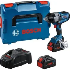 Boulonneuse à choc 18V GDS 18V-1600 HC + 2 batteries 8Ah + chargeur en coffret L-BOXX - BOSCH - 06019M1002 Expédié Aujourd'hui