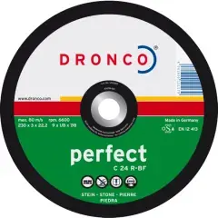 Commander Vite Disque à tronçonner C 24 R 115 x 3x 22,23mm – DRONCO – 1117015100