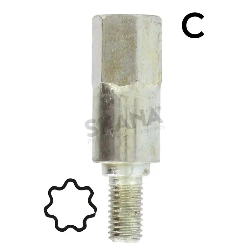 Adaptateur 7 Dents [C] pour Renvoi d‘Angle Universel Nouvelle Collection