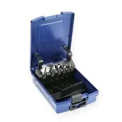 Coffret de 6 fraises à chanfreiner HSS – HANGER – 154901 Livraison Express