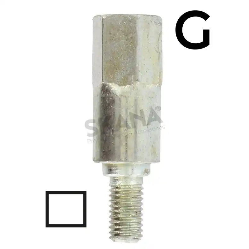 Offre Du Jour Adaptateur Carré 6mm [G] pour Renvoi d‘Angle Universel