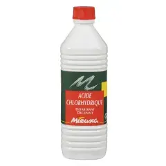 Achat Immédiat Acide chlorhydrique 23% 1L – MIEUXA – 103012