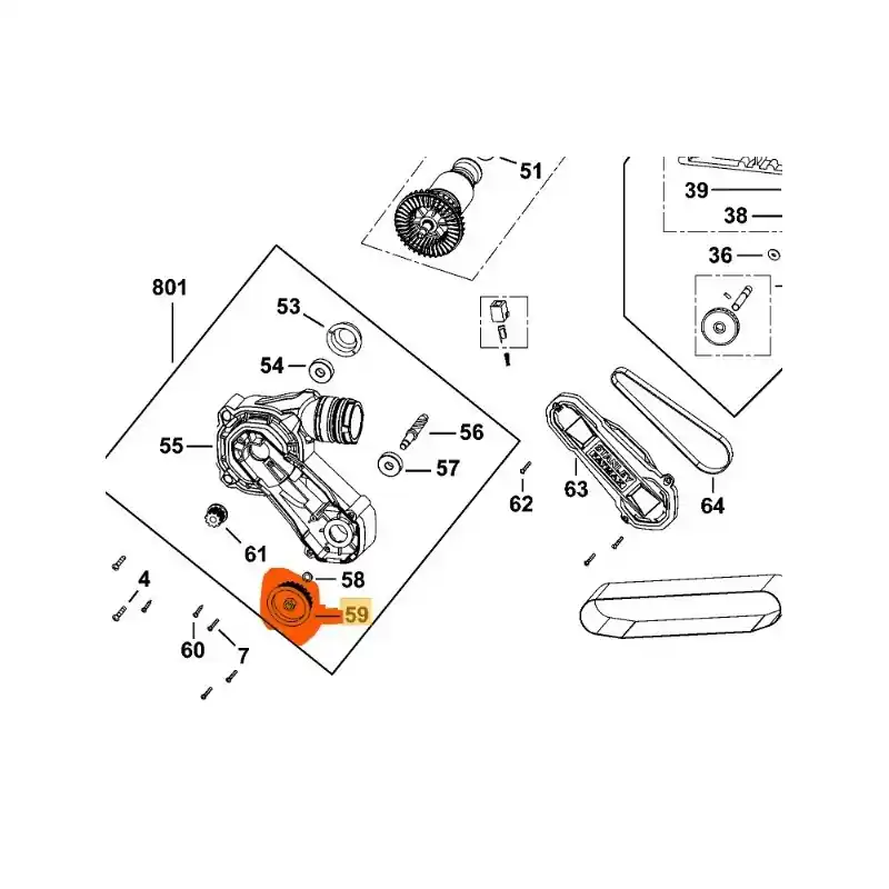 Poulie pour ponceuse à bande STANLEY FMEW204 – KFFMEW200 Offre Du Jour