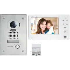 Interphone vidéo JOS1F avec platine encastrée + moniteur écran 7‘‘ – AIPHONE – 130401 Paiement Sécurisé