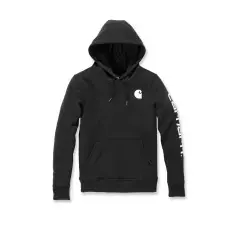 Sweat-shirt à capuche CLARKSBURG femme Ttaille XS noir – CARHARTT – S1102791001XS Usine Directe