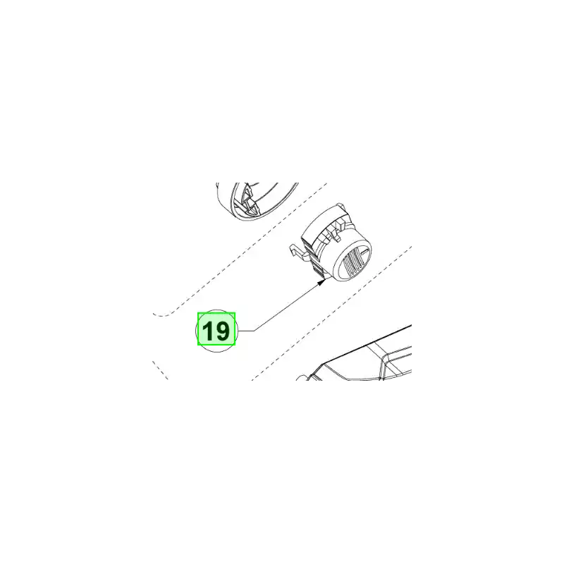 Commander Vite Bouton de réglage angle coupe-bordure RYOBI OLT1831S