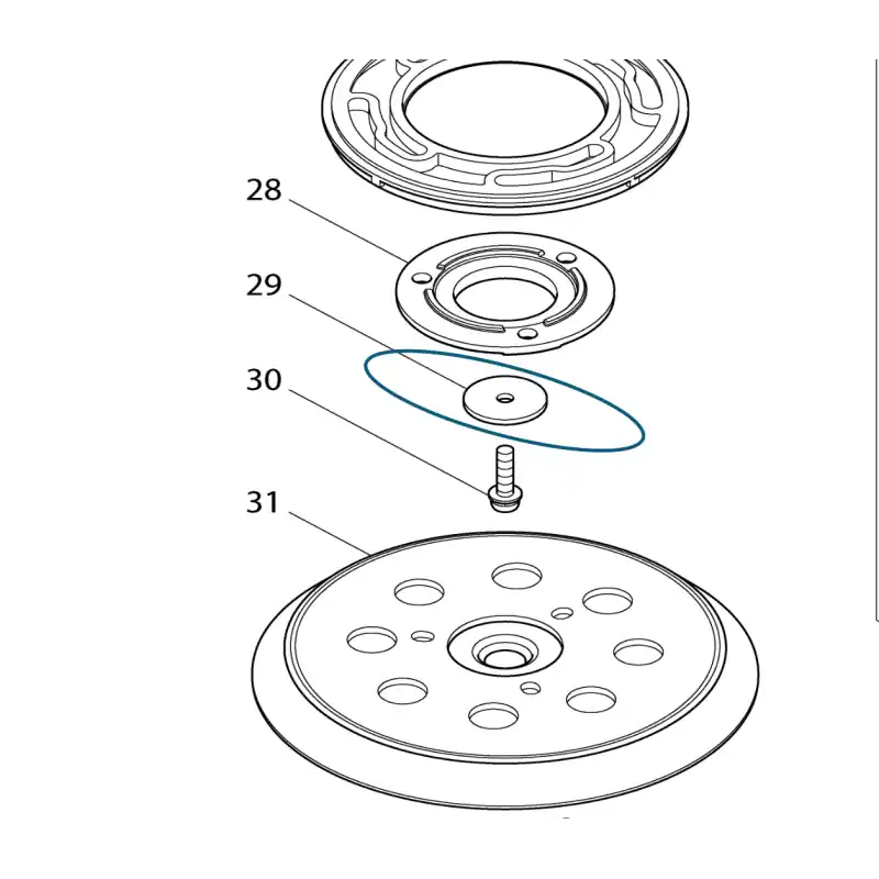 Promotion Saisonnière Rondelle de fixation MAKITA DBO180 – BO5031
