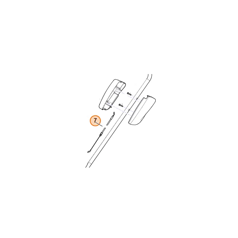 Cable arret moteur Viking MB 443.1, MB 443.1 T, MB 443.1 TX Must-Have