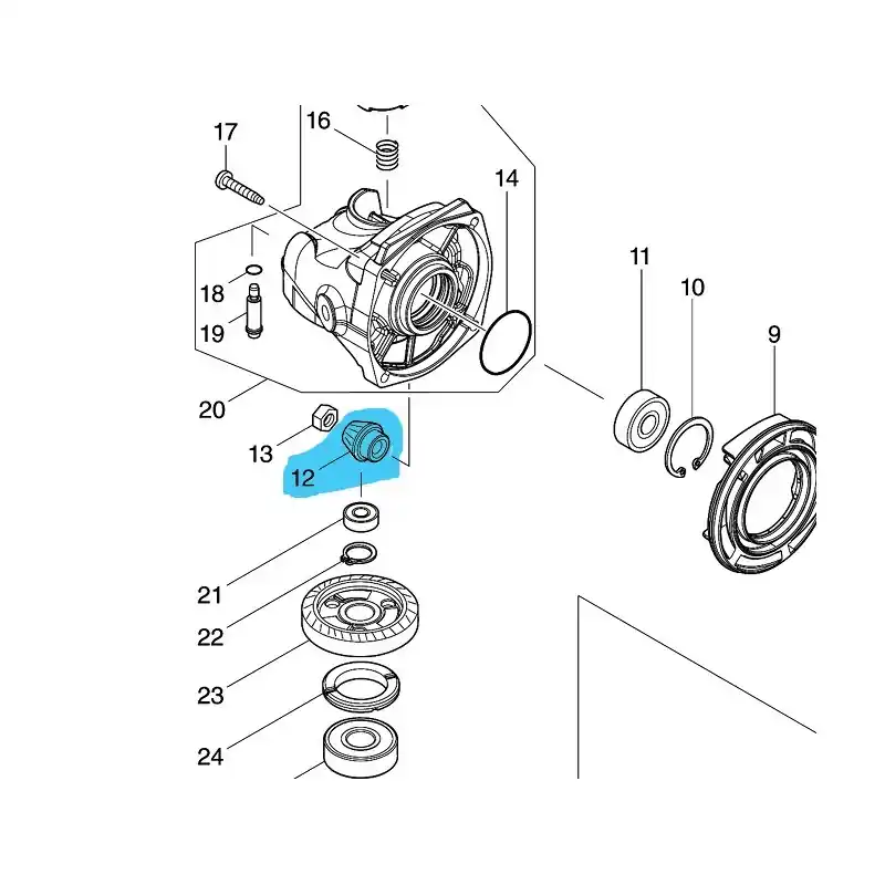Achetez Aujourd&rsquo;hui Pignon de sortie moteur meuleuses MAKITA GA5050R – GA5051R