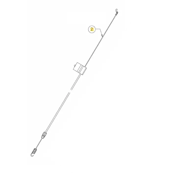 Cable embrayage tondeuse Cub Cadet CC 42 SPO, CC 46 SPO, CC 53 SPO Authentique