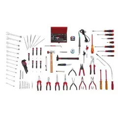 Composition de 104 outils pour maintenance bureautique – SAM OUTILLAGE – CP-104 Prix Bas