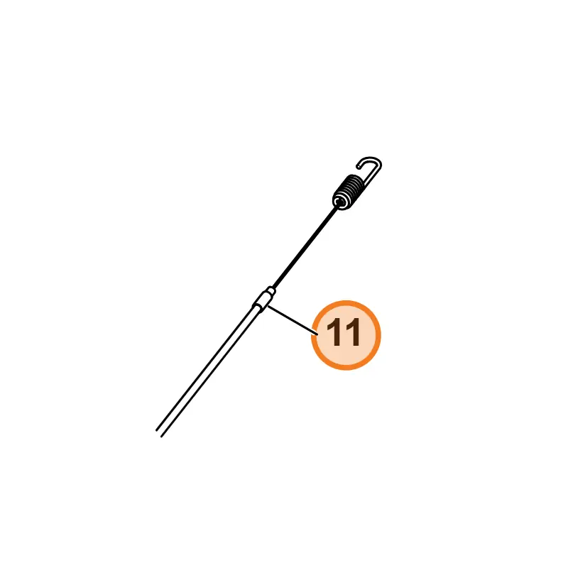 Top Vente Cable enclenchement des lames Viking MB 655
