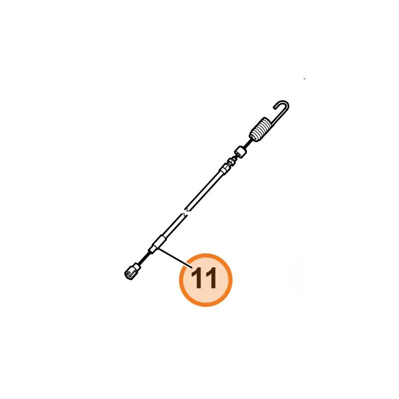 Promotion Saisonnière Cable embrayage de coupe pour Viking MB 756.0 YC, MB 756.0 YS