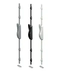 Bon Marché Crémone pompier DEESSE série 6887 laqué gris alu RAL9006 – LA CROISEE DS – DS6887-007