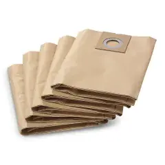 Sac filtrant papier pour aspirateur NT27/1 paquet de 5 pièces – KÄRCHER – 69042900 Certifié