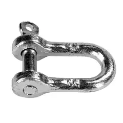 Manille droite estampillée 10mm en acier zingué – CHAUBEYRE – 8362010 Promotion Saisonnière