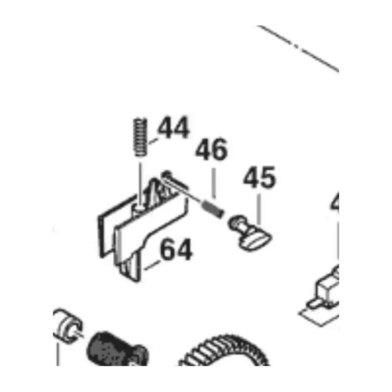 Pas Cher Ressort tronçonneuse BOSCH AKE35S (3600H34500)