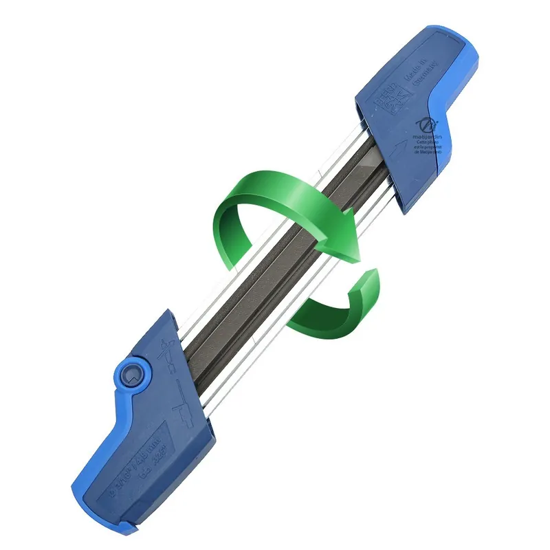 Authentique Affûteuse réversible Pferd chain Sharp CS-X-4. Limes Ø 4,8 mm pour chaîne de tronçonneuse .325&Prime;