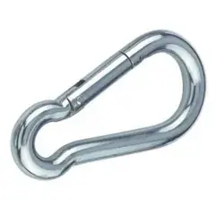 Commander Maintenant Porte mousqueton ‘‘pompier‘‘ diamètre 8mm en acier zingué – CHAPUIS – 120/80Z