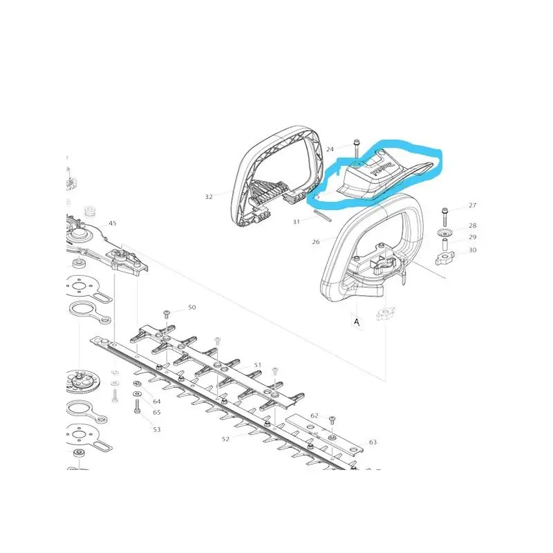 Super Prix Carter de protection taille-haies MAKITA DUH501 – DUH601 – DUH751