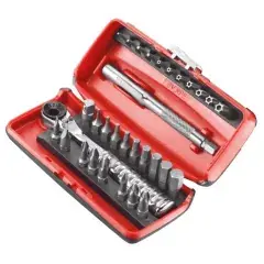 Coffret d‘embouts 1/4‘‘ 31 pièces – FACOM – R.PEJ31PB Expédié Aujourd&rsquo;hui