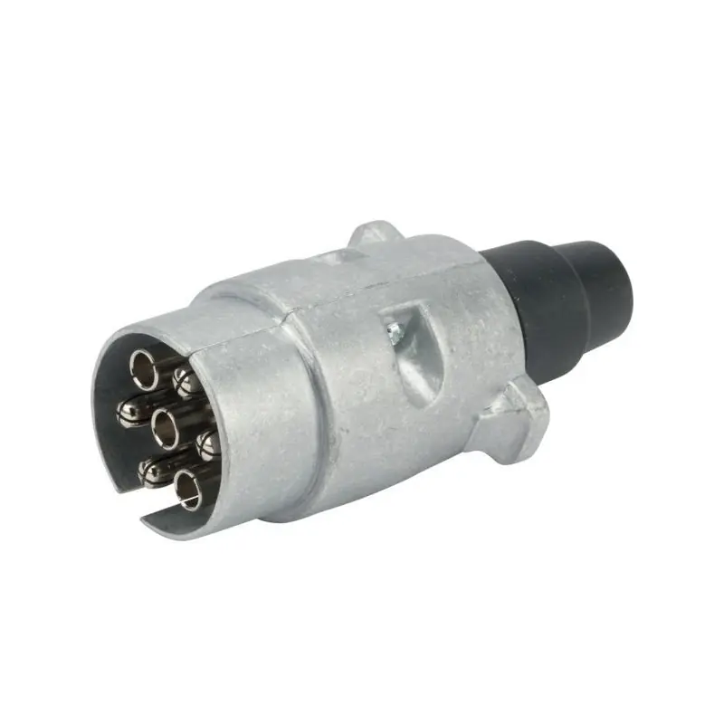 Haute Qualité Fiche 7 Pôles Métal 12V