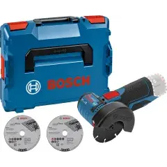 Top Vente Meuleuse d‘angle sans fil GWS 12V-76 (sans batterie ni chargeur) en coffret L-BOXX – BOSCH – 06019F2003