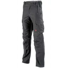 Promotion Pantalon de travail Hakan multipoches homme charcoal T5 – LAFONT – 3609701443412